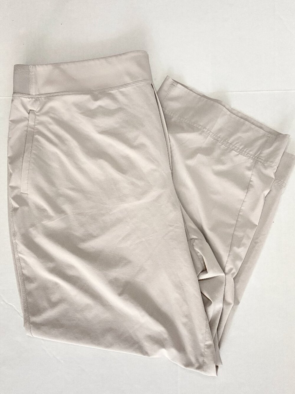 Athleta Brooklyn Heights High Rise Wide Trouser - 22 - Tan